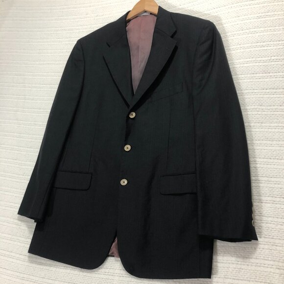Louis Feraud 100% Wool Men's Three Button Sports Coat‎ Size 40R - Picture 1 of 8